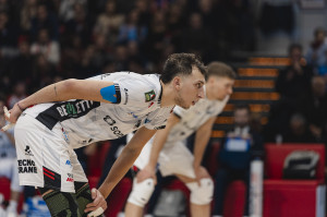 La concentrazione in partita di Alberto Polo, capitano di Padova.